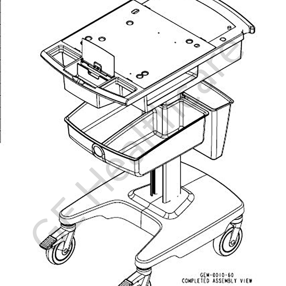 MODULAR MAC TROLLEY ASSY, FULLY ASMBLD